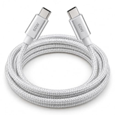 Imagem da oferta Cabo USB-C para USB-C 2m 60W Turbo Reforçado Carregamento Super Rápido | Compatível com iPhone 15,16,17 Samsung Gal
