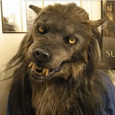 Imagem da oferta Halloween Látex Lobo Cabeça Máscara Lobisomem Chapelaria Decoração Assustadora Festa