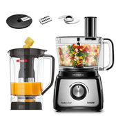 Imagem da oferta MONDIAL Multiprocessador Turbo Chef 5 em 1 Preto 1000W 110V - MPN-01-B