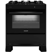 Imagem da oferta Fogão Suggar Neo Max 5 Bocas Preto Mesa de Vidro FGV503PT Bivolt