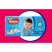 Imagem da oferta Fraldas Descartáveis Huggies Tripla Proteção com 100% de Cashback