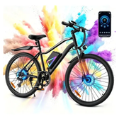 Imagem da oferta Bicicleta Elétrica Xroymexroy EB3 26" 750W com Bateria 36V Autonomia 40km Suspensão Dianteira Shimano 7 Marchas e A