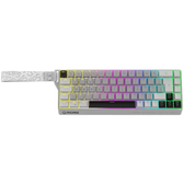 Imagem da oferta Teclado Magnético PCYes Gamma White Ghost RGB 8K