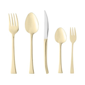 Imagem da oferta Faqueiro Aço Inox Berna Dourado 30 Peças