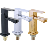 Imagem da oferta Torneira De Banheiro Lavabo Luxo Metal Cromada Moderna Inox