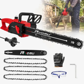 Imagem da oferta Motosserra Elétrica 16 Polegadas 3200W Com Fio Para Madeira