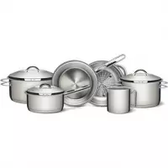 Imagem da oferta Jogo de Panelas de Aço Inox 6 Peças Solar Tramontina