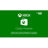 Imagem da oferta Cartão Presente Gift Card R$ 60 - Xbox e Microsoft Store