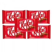 Imagem da oferta Combo com 5 Kit Kat ao Leite