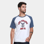 Imagem da oferta Camiseta Levi's Retrô Ringer Raglan Masculina