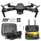 Imagem da oferta E88 Drone Com Camera Drone Profissional 1080p HD 4K FPV WiFi Mini Controle Remoto DroneQuadricóptero Com Bolsa De Transporte Amazon-FBA