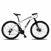 Imagem da oferta BICICLETA ARO 29 KSW XLT 21 MARCHAS SHIMANO FREIOS A DISCO QUADRO 17 BRANCA