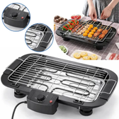 Imagem da oferta Churrasqueira Elétrica Grande Steak Grill Para Apartamento 220v Sem Fumaça Preto - Aero Home