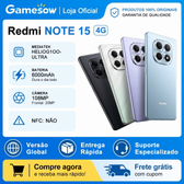 Imagem da oferta Xiaomi Redmi Note 15 4G 128GB6GB ou 256GB8GB RAM