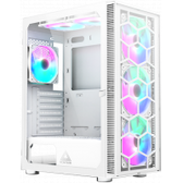 Imagem da oferta Gabinete Gamer Montech x3 Glass Mid Tower White ATX Com 6 Fans em Vidro Temperado