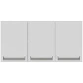 Imagem da oferta Armário Parede Roma 3 Portas Médio Branco - Colormaq