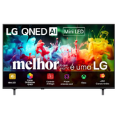 Imagem da oferta Smart TV LG QNED Mini LED AI 4K 85" Polegadas com Recurso para Jogos Google Assistente e Wi-Fi