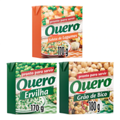 Imagem da oferta Kit Vegetais Quero: Grão de Bico TP + Ervilha TP + Seleta