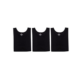 Imagem da oferta Kit 3 Regatas Slim Hering Masculinas Preto P