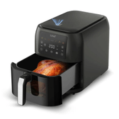 Imagem da oferta Fritadeira Elétrica Airfryer Max Space 8L + Brinde 2 Panelas iChef