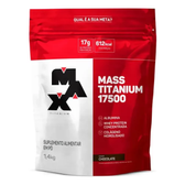 Imagem da oferta Hipercalórico 1,4kg Mass Titanium Max Titanium Chocolate Energia E Ganho Muscular