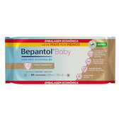 Imagem da oferta Bepantol Baby Lenço Umedecido Biodegradável para Bebê, Hipoalergênico, 96 Unidades