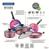 Imagem da oferta Jogo de Panelas Tramontina Mulher Maravilha Antiaderente