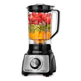 Imagem da oferta Liquidificador Mondial Turbo Inox com Filtro 12 Velocidades 1100W - L-1100