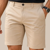 Imagem da oferta Bermuda Sarja Alfaiataria Masculino Chino Sport Fino Social