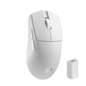 Imagem da oferta Mouse Gamer sem fio Redragon King Pro 4k Branco PAW3395 4000Hz M916W-PRO-4K