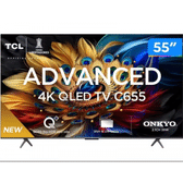 Imagem da oferta Smart TV 55" 4K UHD QLED TCL 55C655 Wi-Fi