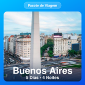 Imagem da oferta Pacote Buenos Aires: 5 Dias e 4 Noites com Hotel + Aéreo