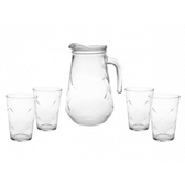 Imagem da oferta Conjunto de Jarra 1,5L e Copos 280ml de Vidro