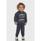 Imagem da oferta Conjunto Infantil Elian Carros Grafite