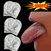 Imagem da oferta Capa descartável para língua 10-50 peças protetores de língua oral medicinal bloco de sabor amargo capas para ev