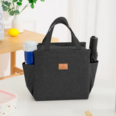 Imagem da oferta Bolsa Para Marmita Zíper Meimi Amores Preto Nylon Semi Impermeável