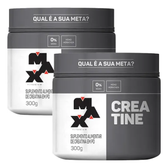 Imagem da oferta Kit com 2x Creatina 100% Max Titanium 300g