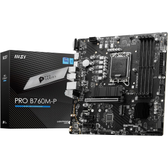 Imagem da oferta Placa Mãe MSI PRO B760M-P (LGA 17004xDDR5HDMIDPVGAM.2USB 3.2)