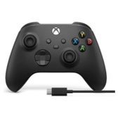 Imagem da oferta Controle para Xbox Sem Fio Preto + Cabo USB-C