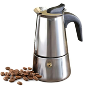 Imagem da oferta Cafeteira Italiana Moka Expresso Inox Premium 300 ML Serve até 6 Xicaras