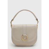 Imagem da oferta Bolsa Média Feminina Jorge Bischoff Corrente Dourada Bege