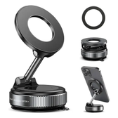 Imagem da oferta Suporte Celular Carro Magnético Rotativo 360dobrável Ventosa