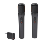 Imagem da oferta JBL Microfone Sem Fio PartyBox Wireless Mic Par com Receptor - Preto