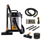Imagem da oferta WAP Aspirador de Pó e Água Barril GTW INOX 12 Compacto 12 Litros com Filtro Lavável 160mbar 1400W