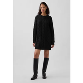 Imagem da oferta Vestido Feminino GAP Malha Trançada Preto