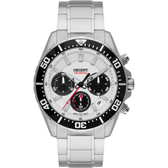 Imagem da oferta Relógio Orient St Elite Sea Solartech Mbssc288 S1sx Correia Prateado Bisel Preto Fundo Bra