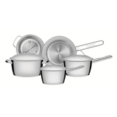 Imagem da oferta Jogo De Panelas Com Fundo Triplo 5 Peças Tramontina Inox