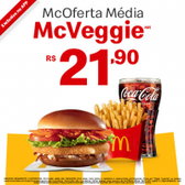 Imagem da oferta McOferta Mc Veggie