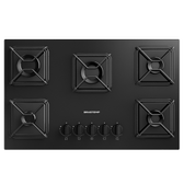 Imagem da oferta Cooktop 5 Bocas a Gás Brastemp com Grades de ferro Aramado e Chama Simmer - BDD75BE