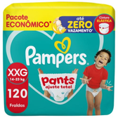 Imagem da oferta Fralda Pampers Pants Ajuste Total XXG 120 Unidades